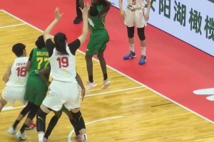 2米26张子宇的正确用法😉高吊给球！高举高打！